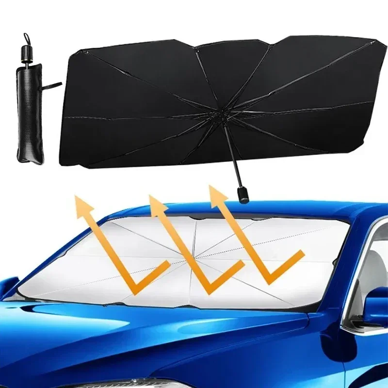 Car Accessories Interior - 1PCS Sombrilla Parasol para Coche, Protector