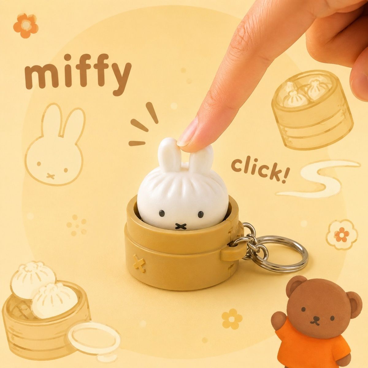 Lindo Llavero de Conejo Miffy  - Car Accessories Bunnings reseña y precio