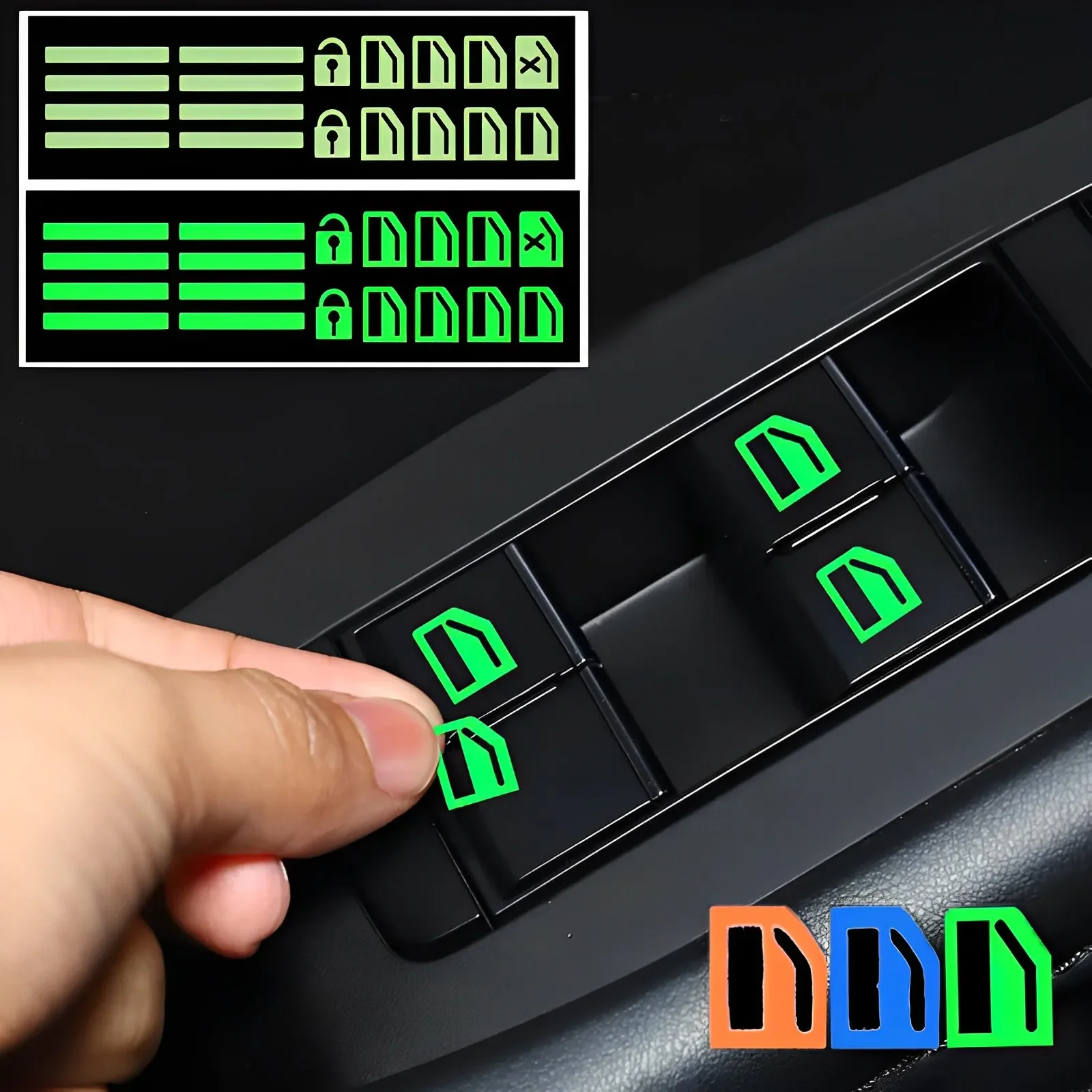 18 pegatinas luminosas para bo - Car Accessories For Inside reseña y precio