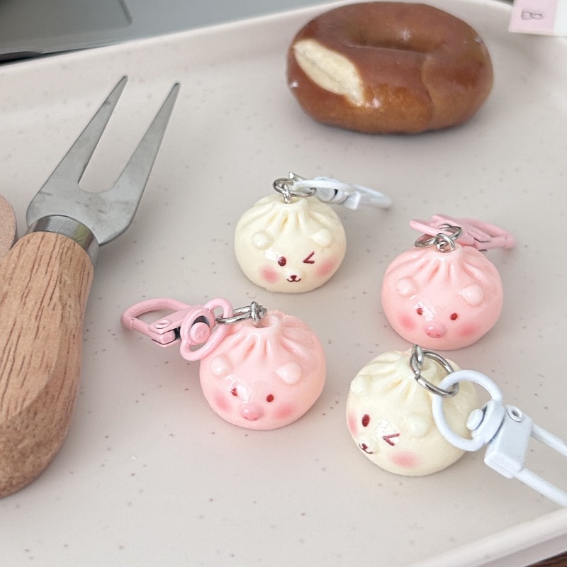 Llavero Kawaii Mini Bao Zi par - Car Accessories Bunnings reseña y precio