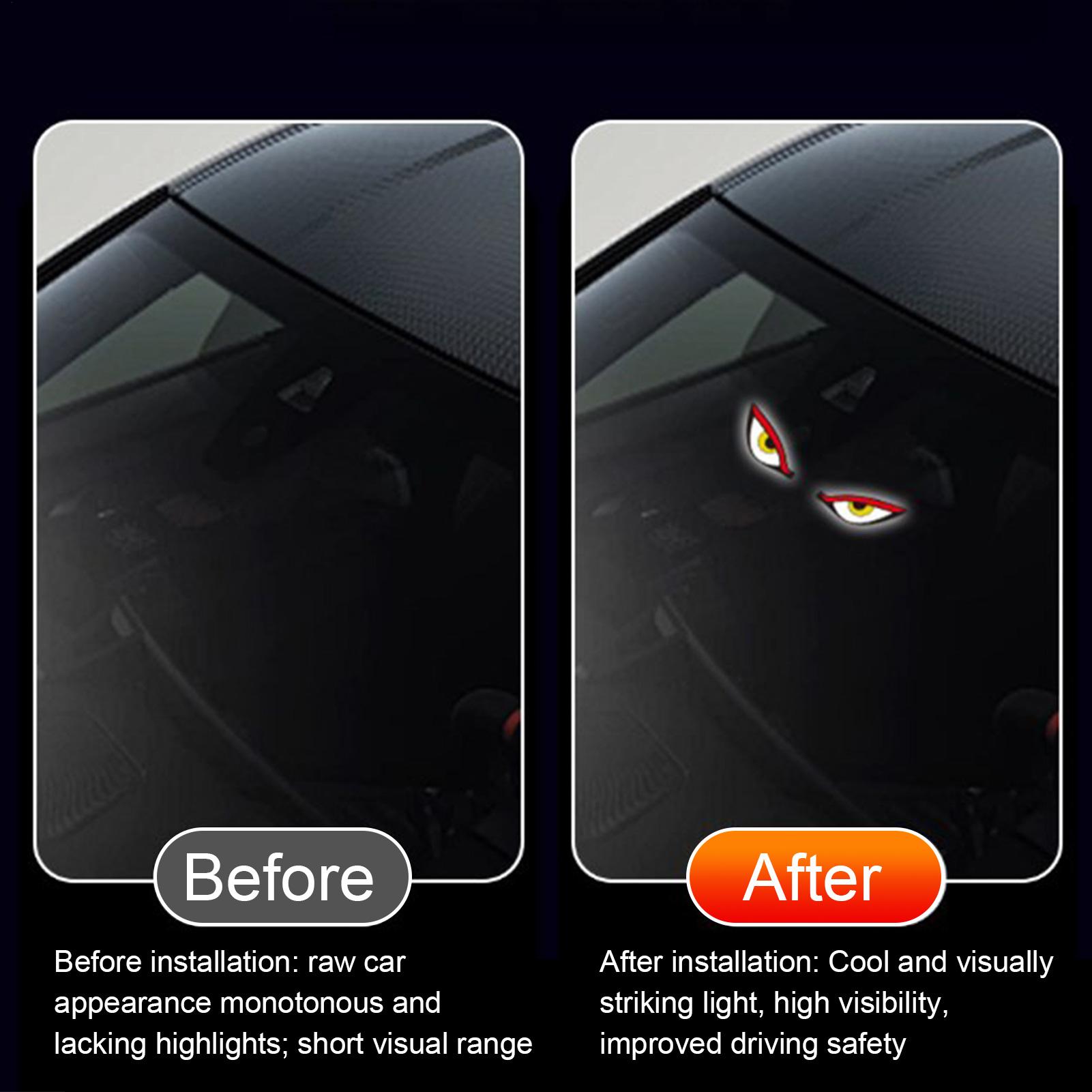 Luz LED Solar en Forma de Ojo, - Car Accessories Unique reseña y precio