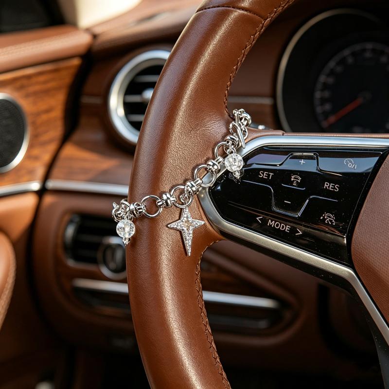 Adorno de Rosario para Volante - Car Accessories Unique reseña y precio